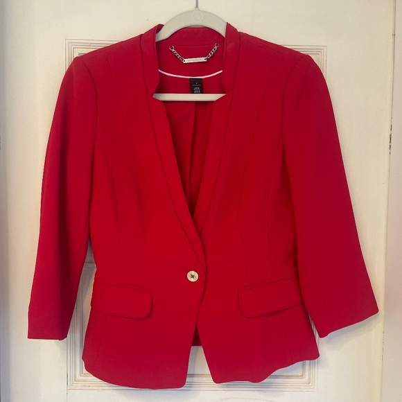 White House Black Market Jackets & Blazers - Red blazer